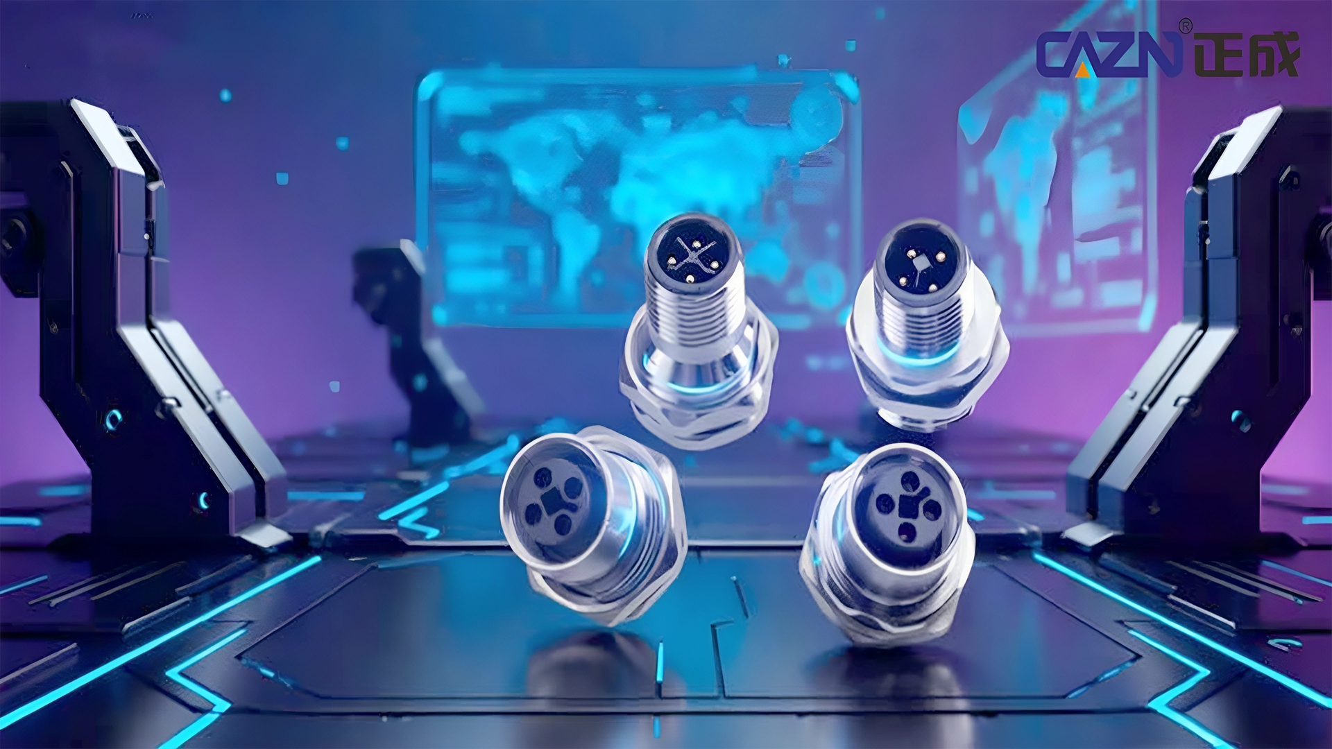 Differences Between PE and FE in Connectors: M12 Special Interface Connector (STKLM Type)